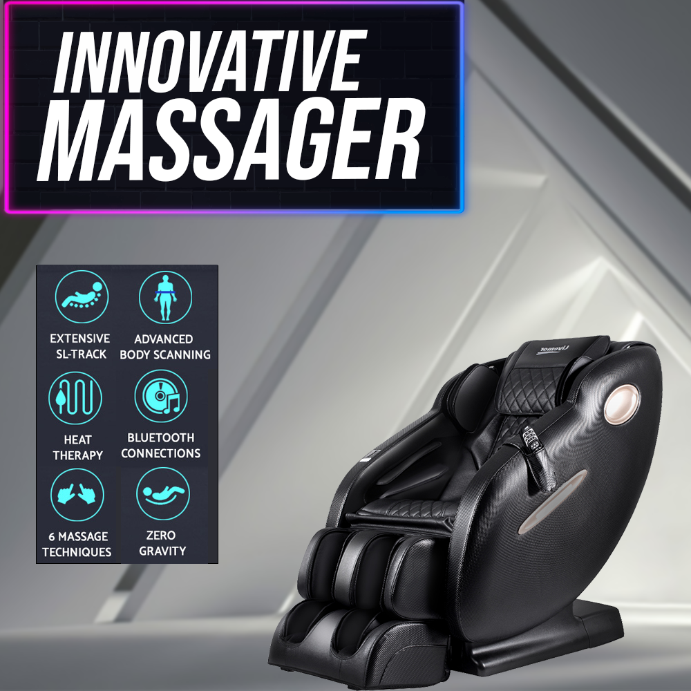 Aurelia Deluxe 3D SPR-150 SL Tracking Shiatsu Heating Massage Capsule