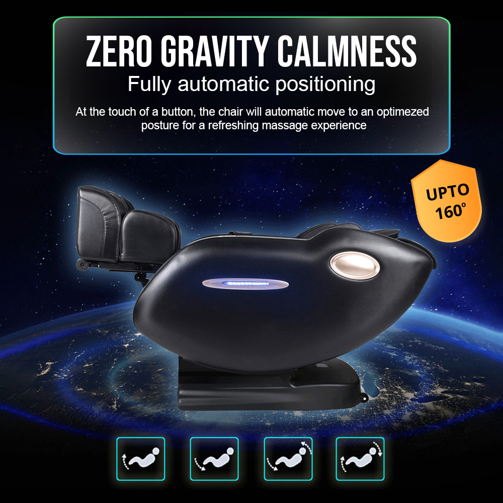 Aurelia Deluxe 3D SPR-150 SL Tracking Shiatsu Heating Massage Capsule