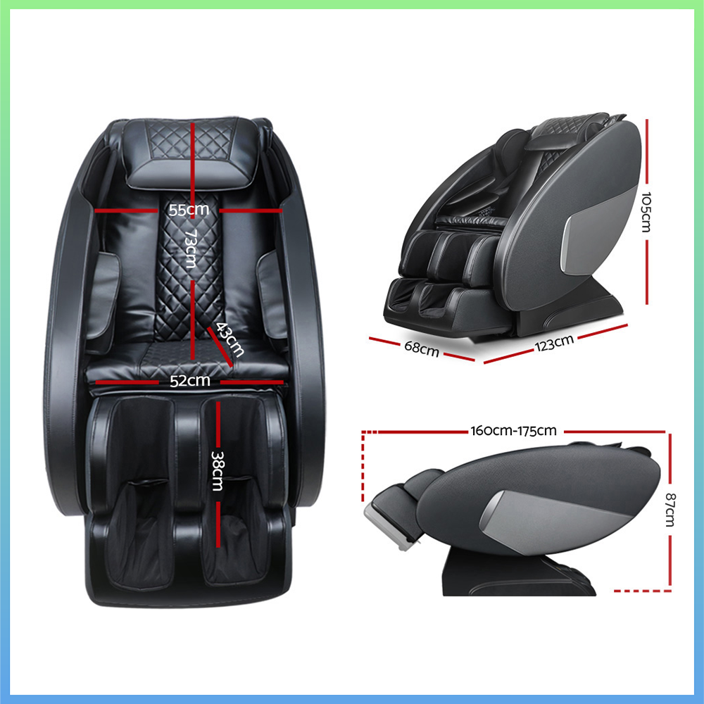 Ellmue Healer SPR-100 ZERO G Shiatsu HEATING Massage capsule