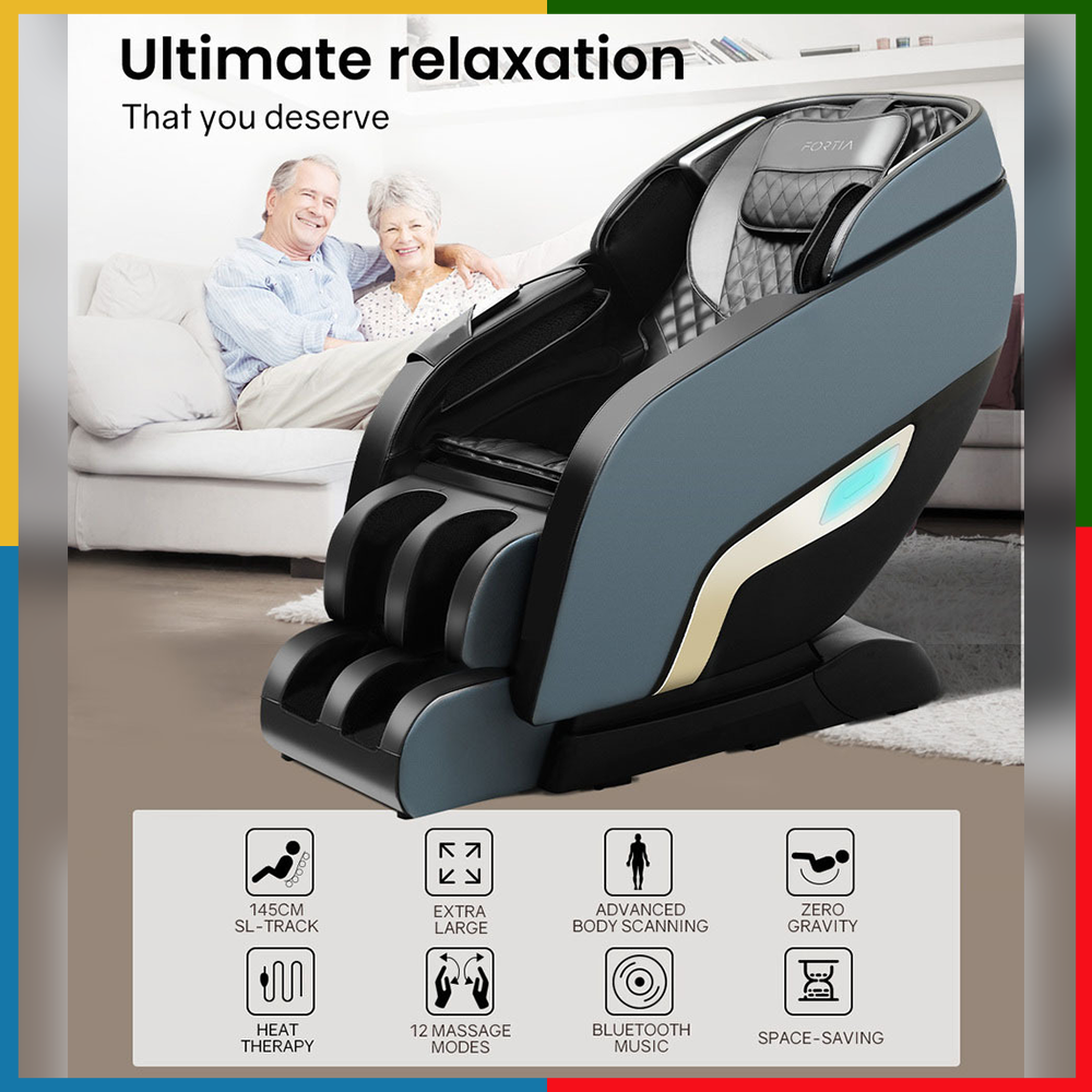 FORTIA Emperor Retreat 4D SPR170 ZERO G AI SL TRACKING ULTIMATE MASSAGER
