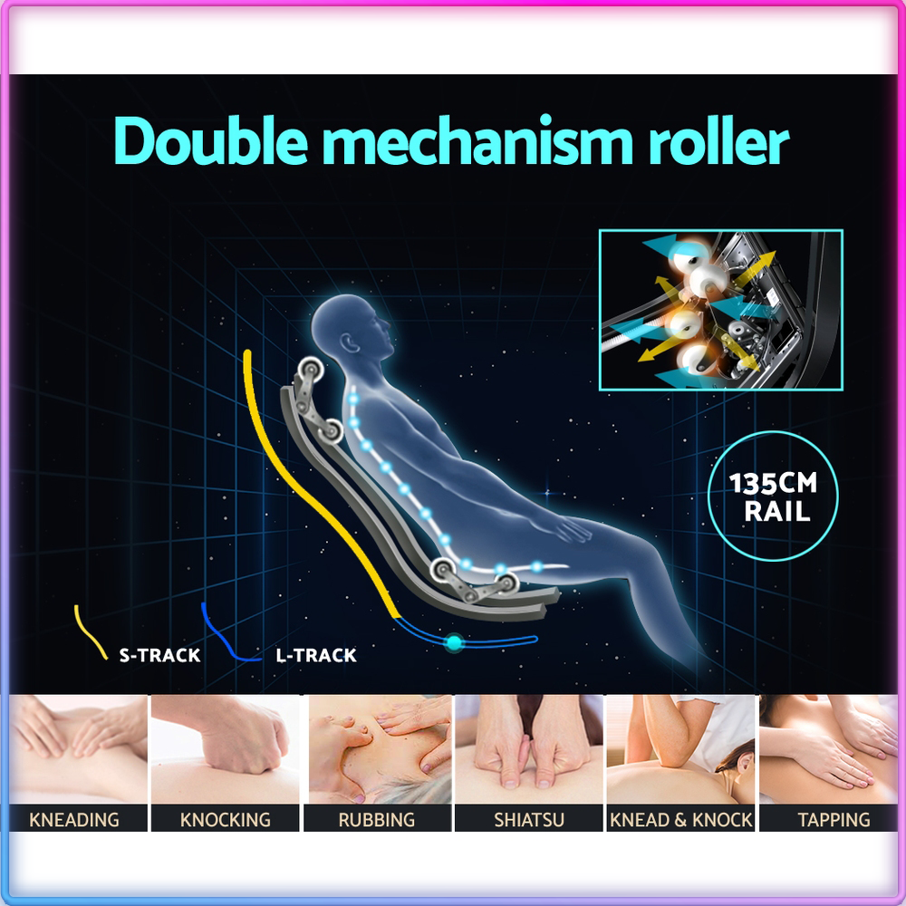 Livemor Omni Harmony 4D SPR150 Twin Roller Zero G Massager