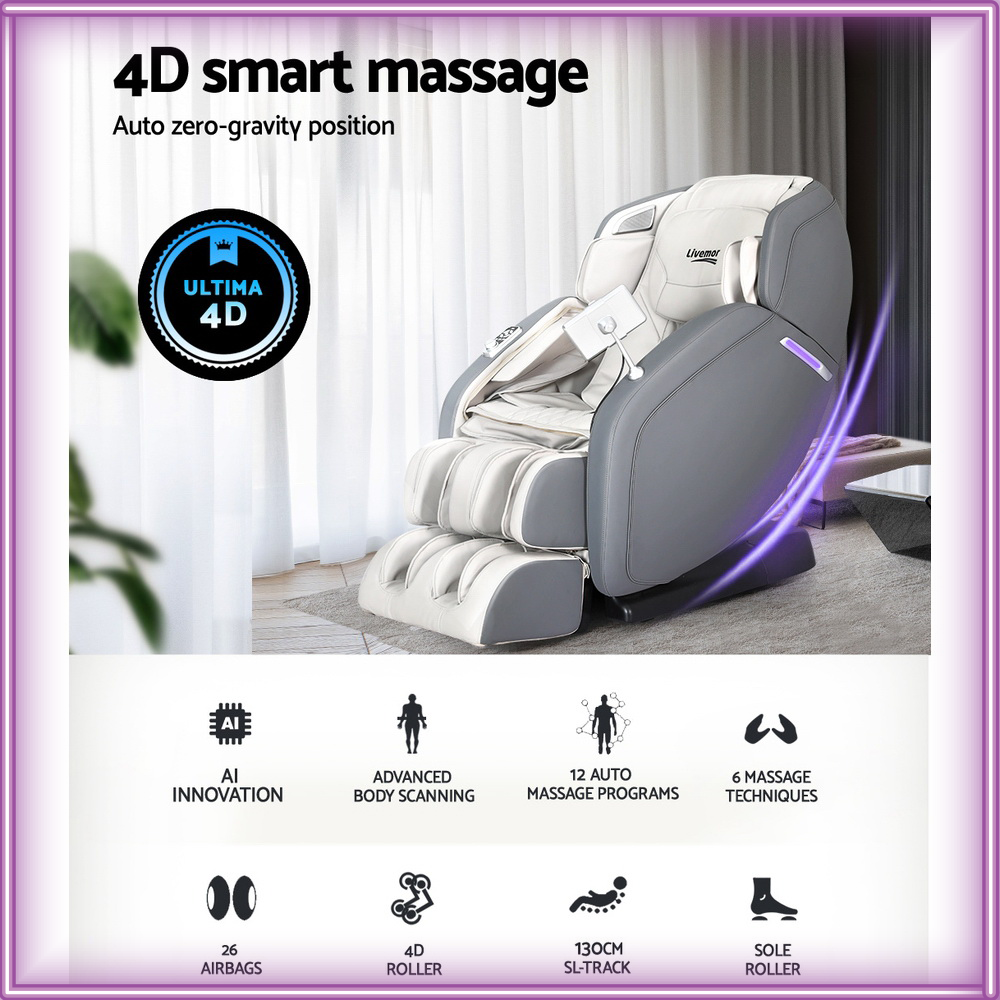 UTOPIA 4D SPR-120 Shiatsu HEATING Zero G Massager