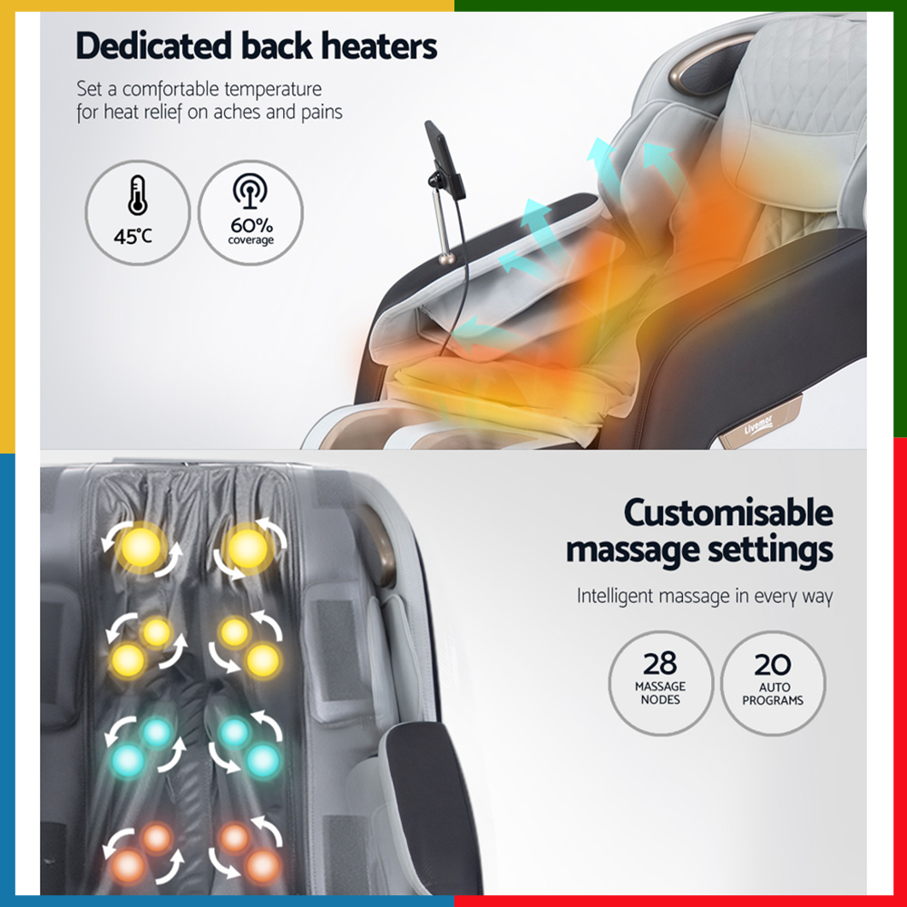 VEDRITI SPR-100 ZERO G Shiatsu Gravity Heating Massager