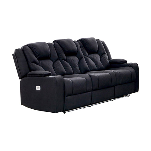 Home Deluxe Theatre Lounge 3 Seater Adjustable Lazy Boy Sofa
